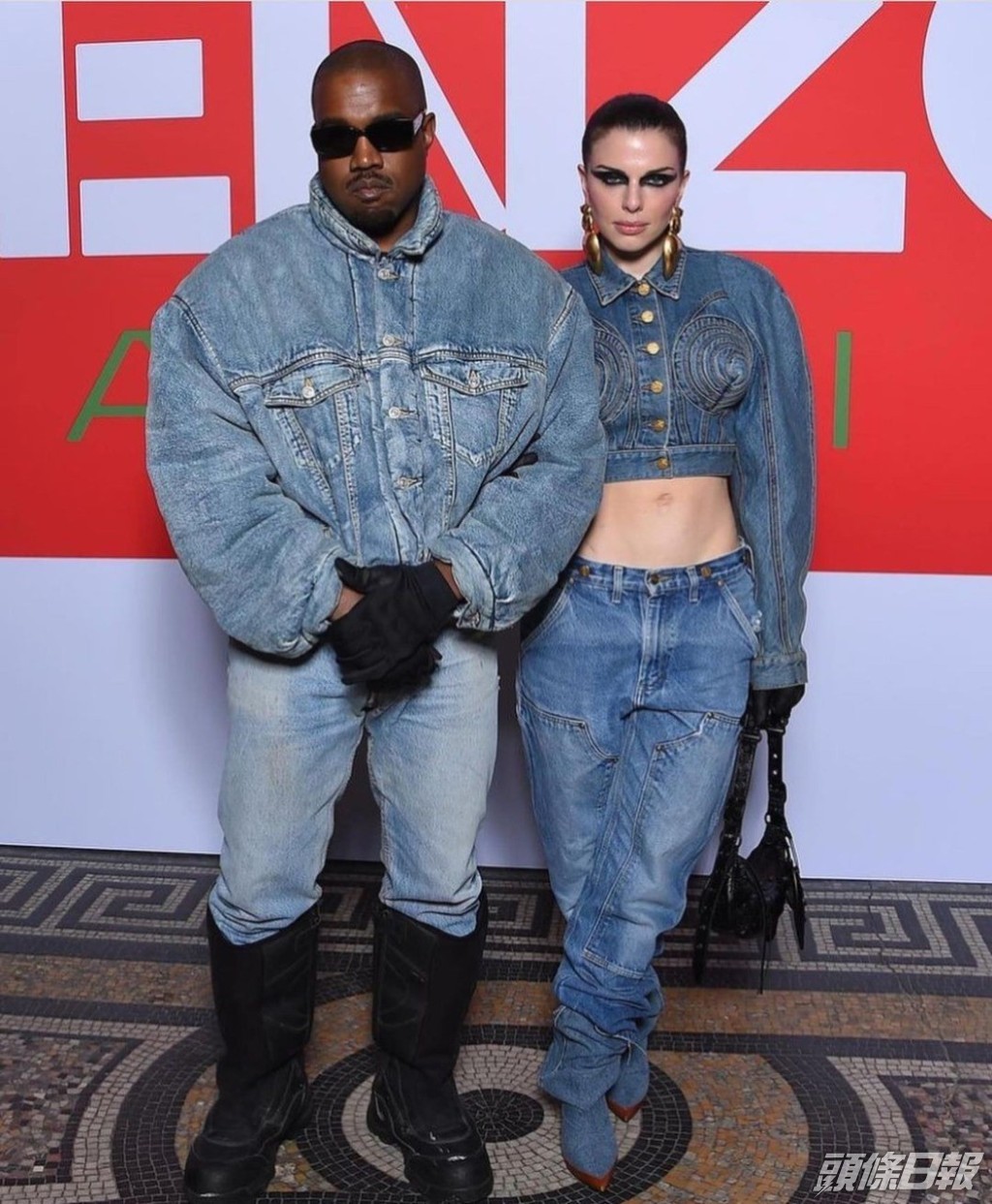 Kanye已有影星新歡Juila Fox。